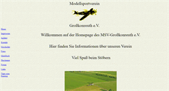 Desktop Screenshot of msv-grosskonreuth.de