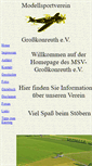 Mobile Screenshot of msv-grosskonreuth.de